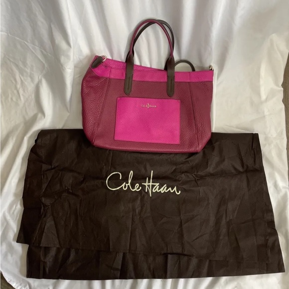 Cole Haan Leather pink tote - Picture 5 of 5